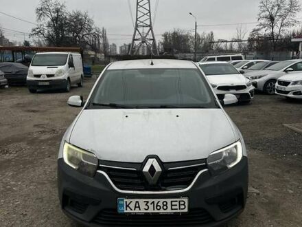 Белый Рено Логан, объемом двигателя 0.9 л и пробегом 352 тыс. км за 3400 $, фото 1 на Automoto.ua