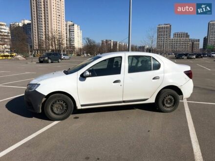 Белый Рено Логан, объемом двигателя 1 л и пробегом 413 тыс. км за 4000 $, фото 1 на Automoto.ua