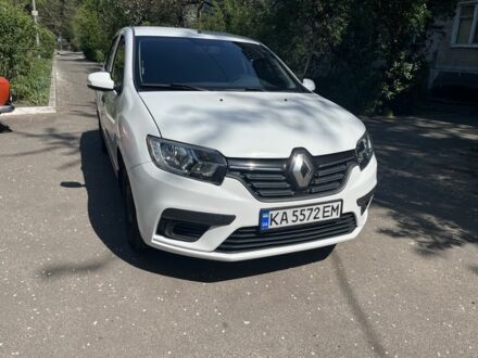 Рено Логан 2019 у Києві на Automoto.ua Білий Рено Логан, об'ємом двигуна 1.5 л та пробігом 1 тис. км за 7450 $, фото 1 на Automoto.ua