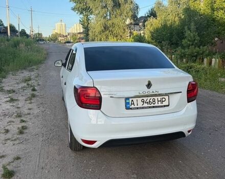 Белый Рено Логан, объемом двигателя 1.46 л и пробегом 189 тыс. км за 7500 $, фото 1 на Automoto.ua