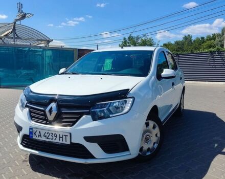 Белый Рено Логан, объемом двигателя 1 л и пробегом 178 тыс. км за 5199 $, фото 1 на Automoto.ua