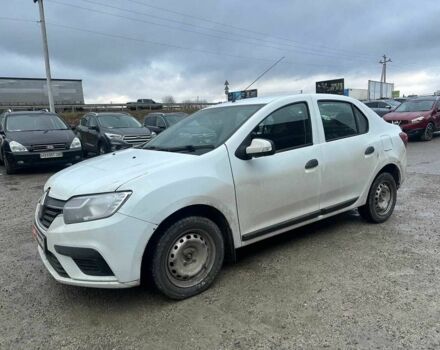 Белый Рено Логан, объемом двигателя 1 л и пробегом 221 тыс. км за 4300 $, фото 1 на Automoto.ua