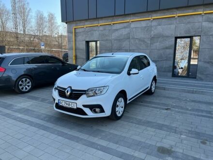 Білий Рено Логан, об'ємом двигуна 0.9 л та пробігом 89 тис. км за 6899 $, фото 1 на Automoto.ua