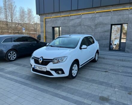 Білий Рено Логан, об'ємом двигуна 0.9 л та пробігом 89 тис. км за 6899 $, фото 1 на Automoto.ua