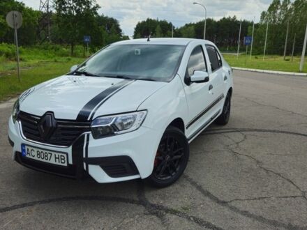 Рено Логан 2019 у Ковель на Automoto.ua Білий Рено Логан, об'ємом двигуна 1.5 л та пробігом 200 тис. км за 8000 $, фото 1 на Automoto.ua