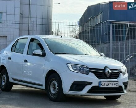 Белый Рено Логан, объемом двигателя 1 л и пробегом 165 тыс. км за 3100 $, фото 1 на Automoto.ua