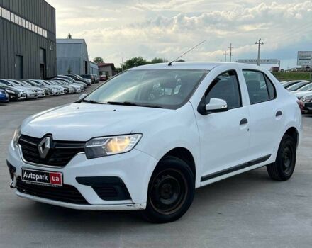 Белый Рено Логан, объемом двигателя 1 л и пробегом 167 тыс. км за 4490 $, фото 1 на Automoto.ua