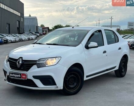 Белый Рено Логан, объемом двигателя 1 л и пробегом 167 тыс. км за 4490 $, фото 1 на Automoto.ua