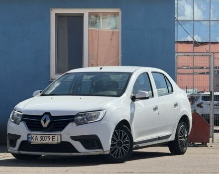Белый Рено Логан, объемом двигателя 1 л и пробегом 190 тыс. км за 2899 $, фото 1 на Automoto.ua