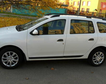 Белый Рено Логан, объемом двигателя 1.5 л и пробегом 128 тыс. км за 8400 $, фото 1 на Automoto.ua