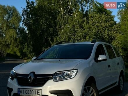 Білий Рено Логан, об'ємом двигуна 1.46 л та пробігом 65 тис. км за 9900 $, фото 1 на Automoto.ua