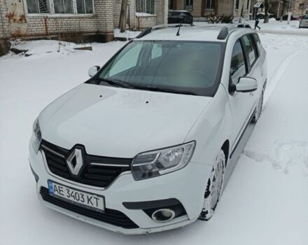 Белый Рено Логан, объемом двигателя 1.5 л и пробегом 207 тыс. км за 9400 $, фото 1 на Automoto.ua