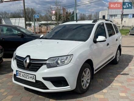 Белый Рено Логан, объемом двигателя 1.46 л и пробегом 315 тыс. км за 8800 $, фото 1 на Automoto.ua