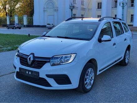 Рено Логан 2020 в Днепре (Днепропетровске) на Automoto.ua Белый Рено Логан, объемом двигателя 1.5 л и пробегом 55 тыс. км за 10800 $, фото 1 на Automoto.ua