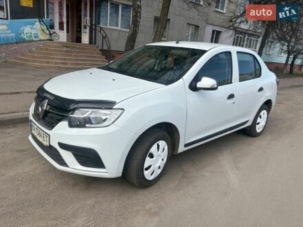 Белый Рено Логан, объемом двигателя 1.46 л и пробегом 189 тыс. км за 7400 $, фото 1 на Automoto.ua