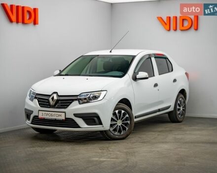 Белый Рено Логан, объемом двигателя 1.5 л и пробегом 111 тыс. км за 9929 $, фото 1 на Automoto.ua