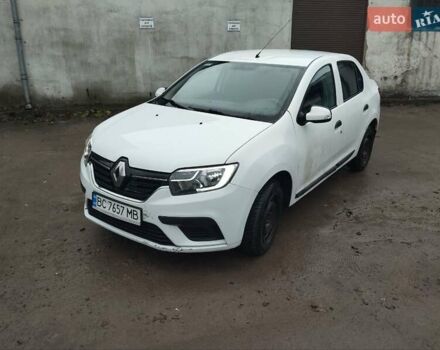 Белый Рено Логан, объемом двигателя 1.5 л и пробегом 360 тыс. км за 7000 $, фото 1 на Automoto.ua