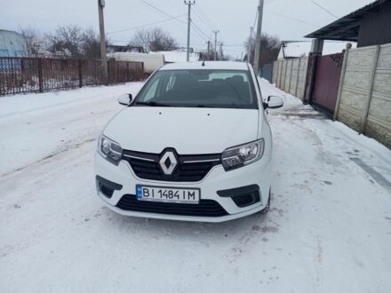 Белый Рено Логан, объемом двигателя 0.9 л и пробегом 81 тыс. км за 7900 $, фото 1 на Automoto.ua