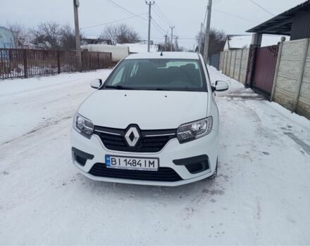 Білий Рено Логан, об'ємом двигуна 0.9 л та пробігом 81 тис. км за 7900 $, фото 1 на Automoto.ua