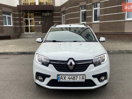 Белый Рено Логан, объемом двигателя 1.46 л и пробегом 92 тыс. км за 11200 $, фото 1 на Automoto.ua