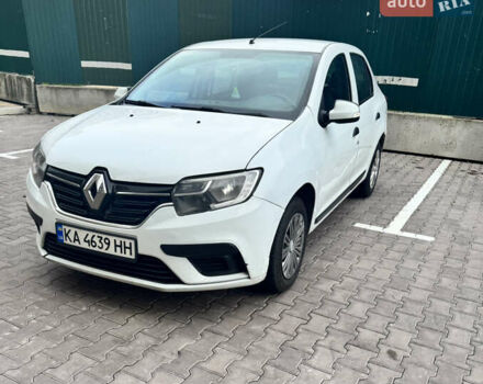 Белый Рено Логан, объемом двигателя 1 л и пробегом 288 тыс. км за 3750 $, фото 1 на Automoto.ua