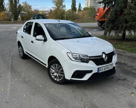 Белый Рено Логан, объемом двигателя 1.5 л и пробегом 153 тыс. км за 6150 $, фото 1 на Automoto.ua