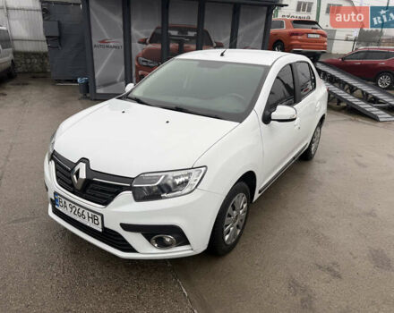 Белый Рено Логан, объемом двигателя 0.9 л и пробегом 41 тыс. км за 9300 $, фото 1 на Automoto.ua
