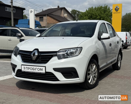 Белый Рено Логан, объемом двигателя 1 л и пробегом 85 тыс. км за 8600 $, фото 1 на Automoto.ua