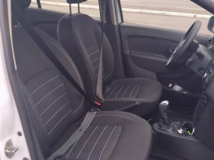 Белый Рено Логан, объемом двигателя 0.9 л и пробегом 87 тыс. км за 9750 $, фото 1 на Automoto.ua