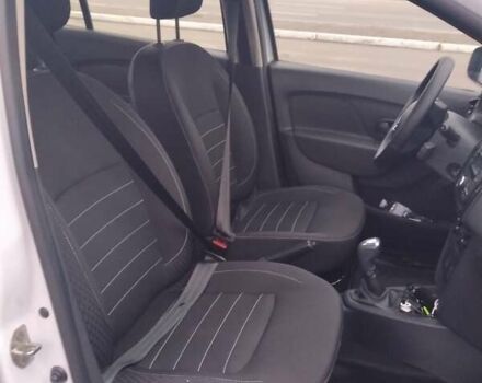 Белый Рено Логан, объемом двигателя 0.9 л и пробегом 87 тыс. км за 9750 $, фото 1 на Automoto.ua