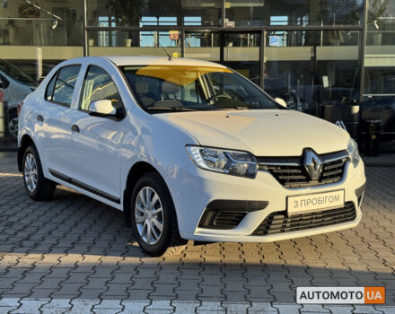 Белый Рено Логан, объемом двигателя 1 л и пробегом 87 тыс. км за 9538 $, фото 1 на Automoto.ua
