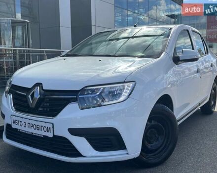 Білий Рено Логан, об'ємом двигуна 0.9 л та пробігом 67 тис. км за 8807 $, фото 1 на Automoto.ua