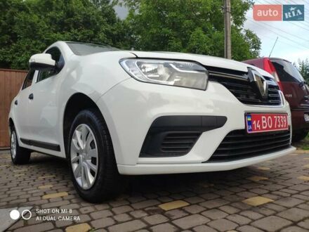Рено Логан 2021 в Львове на Automoto.ua Белый Рено Логан, объемом двигателя 1.46 л и пробегом 120 тыс. км за 8850 $, фото 1 на Automoto.ua