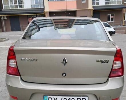 Бежевый Рено Логан, объемом двигателя 1.39 л и пробегом 113 тыс. км за 5400 $, фото 2 на Automoto.ua