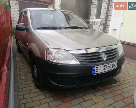 Бежевый Рено Логан, объемом двигателя 1.4 л и пробегом 350 тыс. км за 2900 $, фото 6 на Automoto.ua