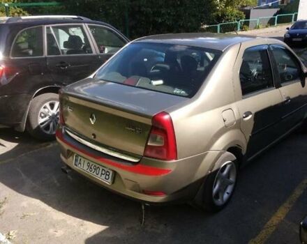 Бежевый Рено Логан, объемом двигателя 1.6 л и пробегом 370 тыс. км за 4500 $, фото 2 на Automoto.ua