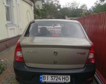 Бежевый Рено Логан, объемом двигателя 1.4 л и пробегом 350 тыс. км за 2900 $, фото 10 на Automoto.ua