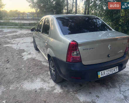 Бежевий Рено Логан, об'ємом двигуна 1.39 л та пробігом 277 тис. км за 3300 $, фото 18 на Automoto.ua