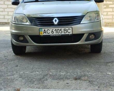 Бежевый Рено Логан, объемом двигателя 1.4 л и пробегом 241 тыс. км за 4600 $, фото 1 на Automoto.ua