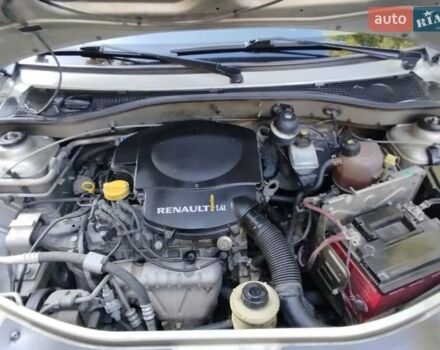 Бежевый Рено Логан, объемом двигателя 1.4 л и пробегом 241 тыс. км за 4600 $, фото 10 на Automoto.ua