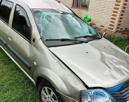 Бежевий Рено Логан, об'ємом двигуна 1.6 л та пробігом 250 тис. км за 2800 $, фото 6 на Automoto.ua