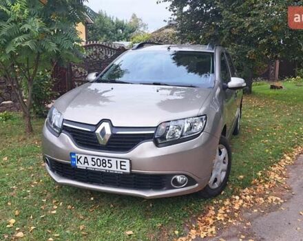 Рено Логан 2015 в Киеве на Automoto.ua Бежевый Рено Логан, объемом двигателя 1.46 л и пробегом 194 тыс. км за 8500 $, фото 14 на Automoto.ua