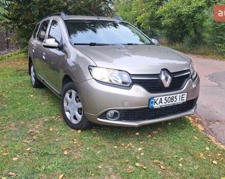 Рено Логан 2015 в Киеве на Automoto.ua Бежевый Рено Логан, объемом двигателя 1.46 л и пробегом 194 тыс. км за 8500 $, фото 7 на Automoto.ua