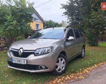 Рено Логан 2015 в Киеве на Automoto.ua Бежевый Рено Логан, объемом двигателя 1.46 л и пробегом 194 тыс. км за 8500 $, фото 13 на Automoto.ua