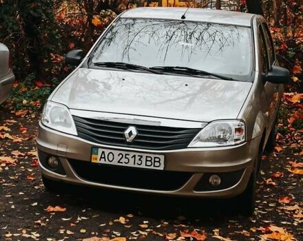 Бежевий Рено Логан, об'ємом двигуна 1.39 л та пробігом 102 тис. км за 5800 $, фото 1 на Automoto.ua