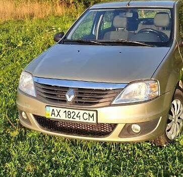 Бежевий Рено Логан, об'ємом двигуна 1.39 л та пробігом 106 тис. км за 5000 $, фото 1 на Automoto.ua
