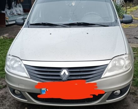 Бежевый Рено Логан, объемом двигателя 1.4 л и пробегом 180 тыс. км за 4600 $, фото 1 на Automoto.ua