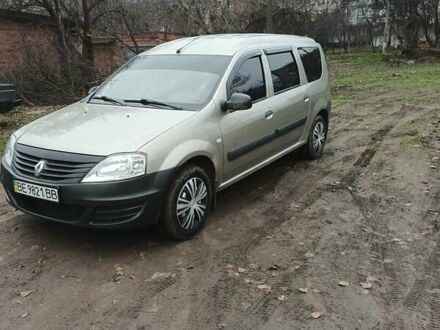 Бежевий Рено Логан, об'ємом двигуна 1.6 л та пробігом 69 тис. км за 6000 $, фото 1 на Automoto.ua