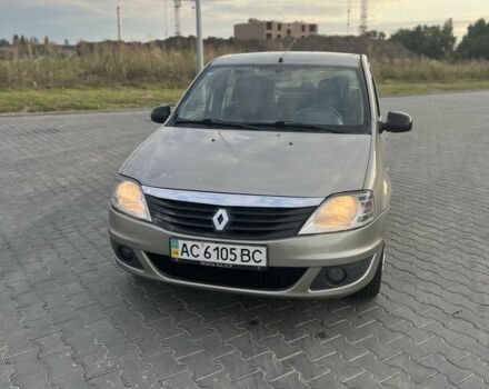 Бежевий Рено Логан, об'ємом двигуна 1.4 л та пробігом 240 тис. км за 3250 $, фото 1 на Automoto.ua
