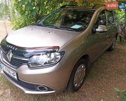 Бежевий Рено Логан, об'ємом двигуна 1.46 л та пробігом 52 тис. км за 11900 $, фото 1 на Automoto.ua